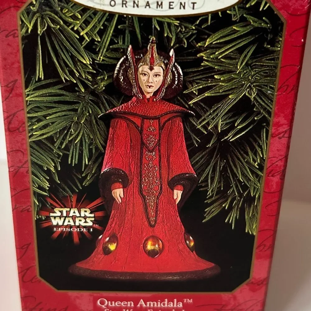 Star Wars Queen Amidala Episode 1 Hallmark Keepsake Ornament vintage 1999 New